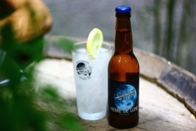 Bière blanche artisanale biologique fabriquée dans la Drôme. Pleine Lune