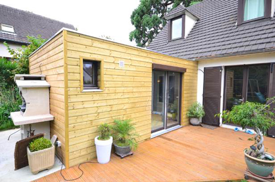 Silverstudio agrandir sa maison pour un proche