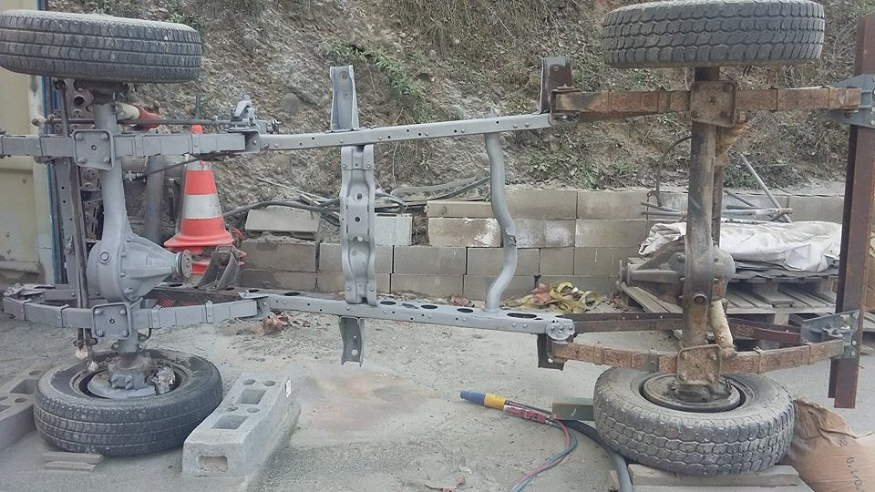 Sablage châssis