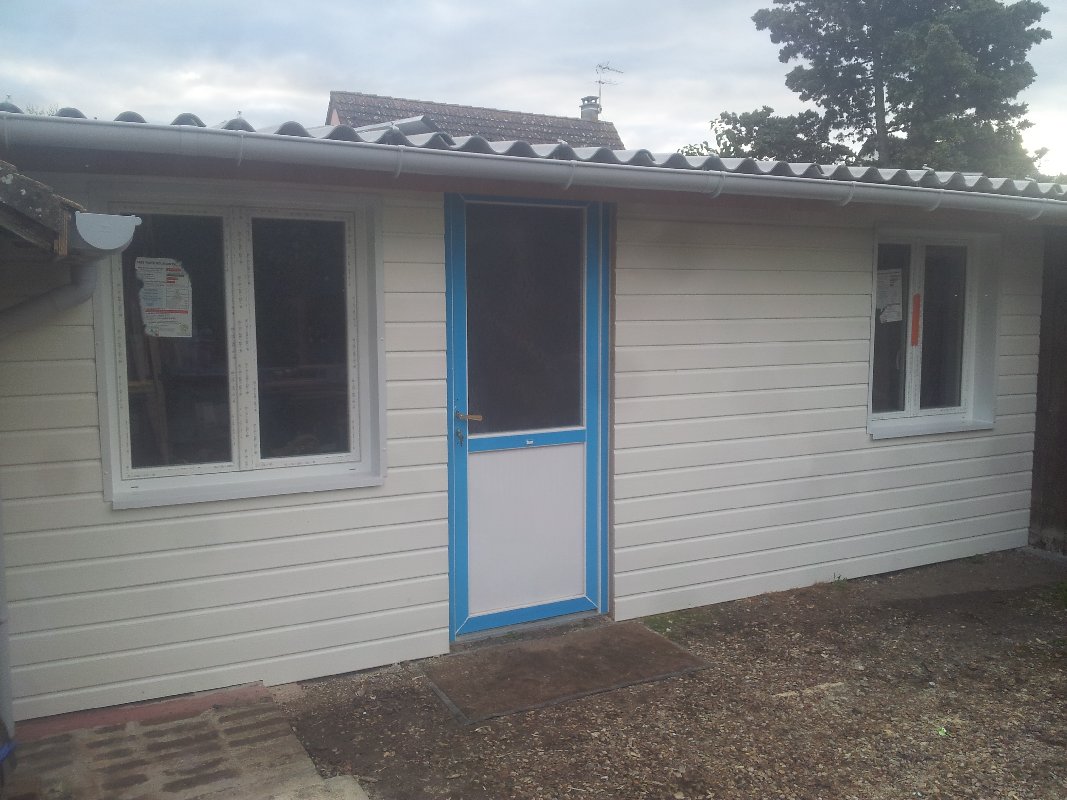 Extension abris et clin