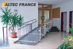 Rampe accessibilité lieux publics ALTEC FRANCE