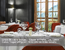 Linge de Table Restaurants et Rceptions par BERGAN
