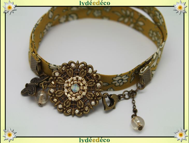 Bracelet liberty perles japonaises