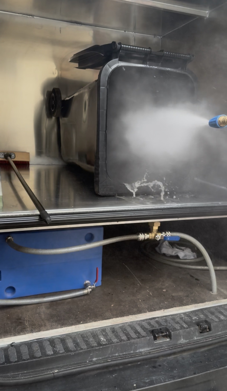 désinfection conteneurs poubelles