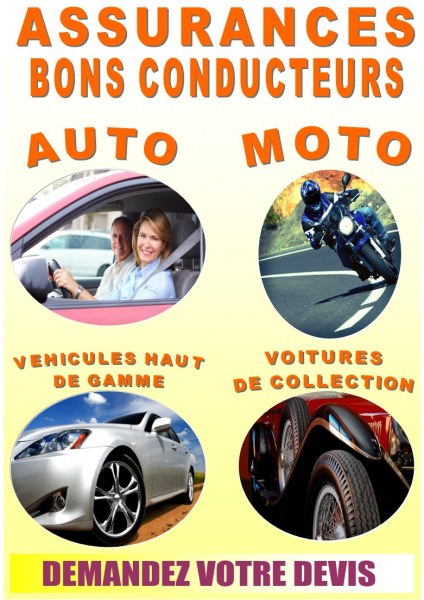 ASSURANCES BONS CONDUCTEURS AUTO ET/OU MOTO