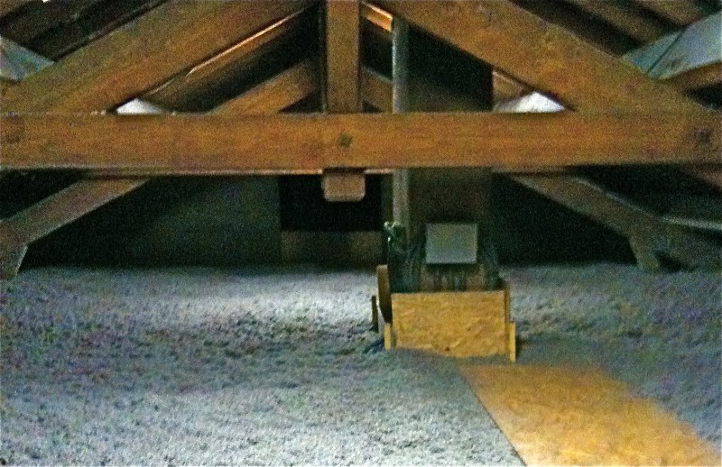 Combles perdus en OUATE de cellulose