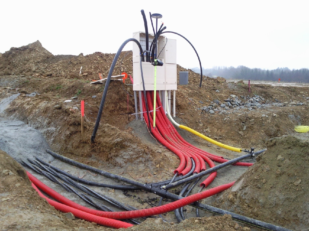 Récolement des réseaux tranchées ouvertes